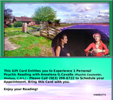 Psychic Reading Gift Card